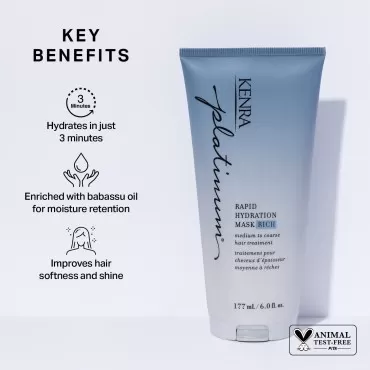Kenra Platinum Rapid Hydration Mask Rich | Medium ...