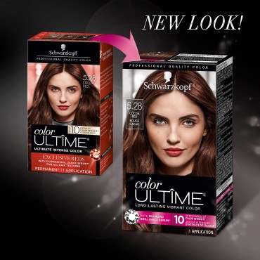 Schwarzkopf Color Ultime Hair Color Cream, 5.28 Co...