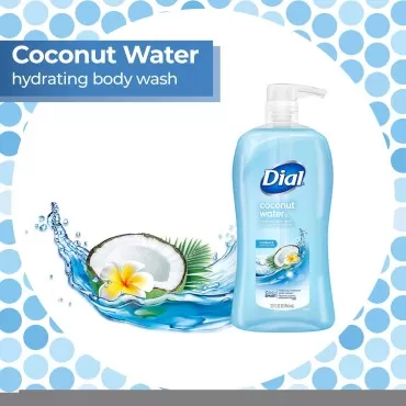 Dial Body Wash, Refresh & Renew Coconut Water, 32 Fl Oz