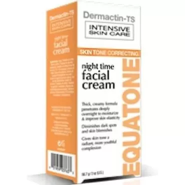 Dermactin-TS Equatone Night Time Facial Cream, 2 Ounce