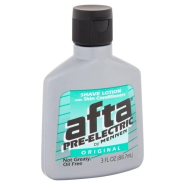Afta Pre-Electric Shave Lotion Original 3 oz (Pack...