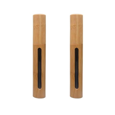 2Pcs 6ml High-Grade Bamboo Mascara Tube Bottles Vi...