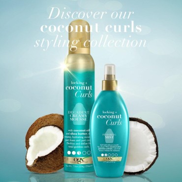 OGX Locking + Curls Finishing Mist, (4021) Coconut...