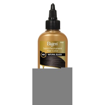 Bigen Semi-Permanent Haircolor #Nb2 Natural Black ...