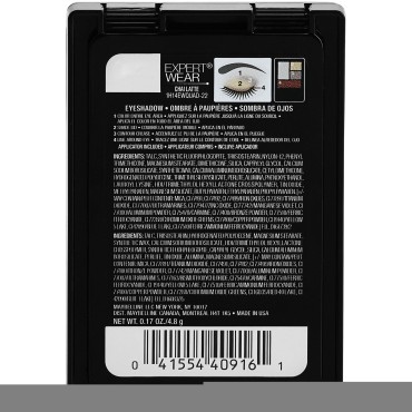 Maybelline New York Expert Wear Eyeshadow Quads, C...