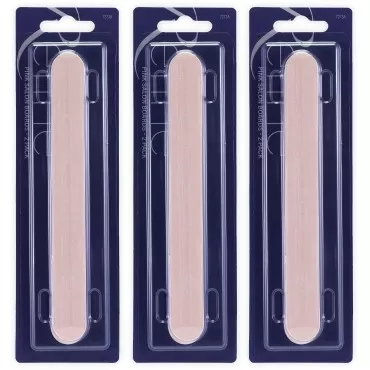 REFINE Pink Salon Boards Cushioned Nail Files, Fine/Extra-Fine 280/320 Grit for Natural Nail Manicure and Pedicure, 6 Count
