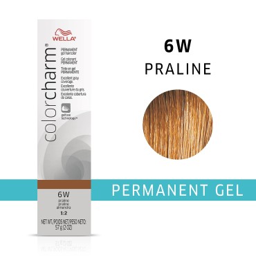 WELLA Color Charm Permanent Gel, Hair Color for Gr...