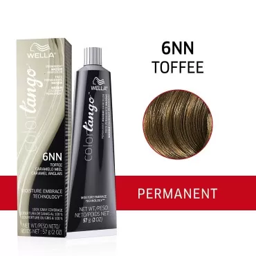Wella Color Tango Permanent Hair Color, 6NN Dark B...