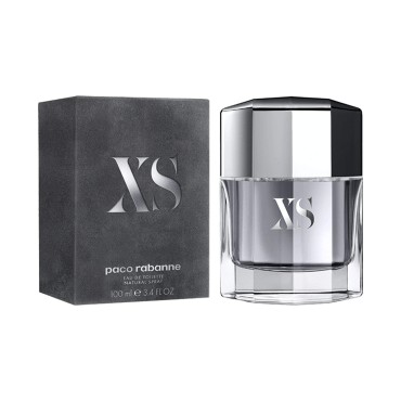 Paco Rabanne Xs Eau De Toilette for Men 3.4 Oz/ 100 Ml - Spray - New Packaging, 3.4 Fl Oz