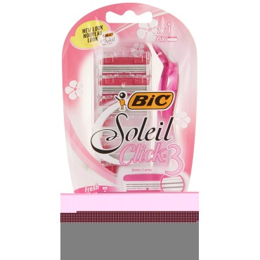 BIC Click 3 Soleil Women's Disposable Razors, 3 Bl...