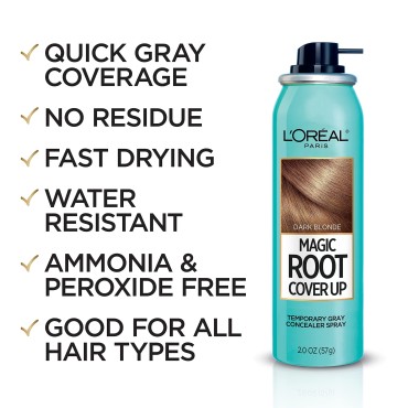 L'Oreal Paris Hair Color Root Cover Up Hair Dye Da...