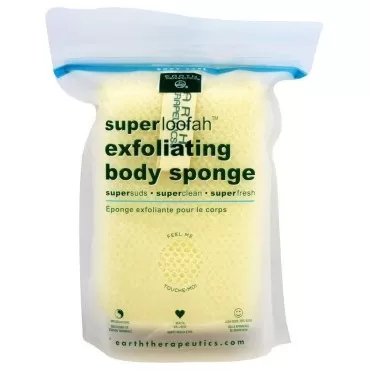 Earth Therapeutics Loofah, Super, Exfoliating, Bod...