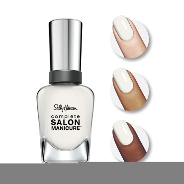 Sally Hansen Complete Salon Manicure, Let'S Snow, 0.5 Fluid Ounce