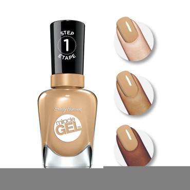 Sally Hansen Miracle Gel Nail Color, How Nude, 0.5 Ounce
