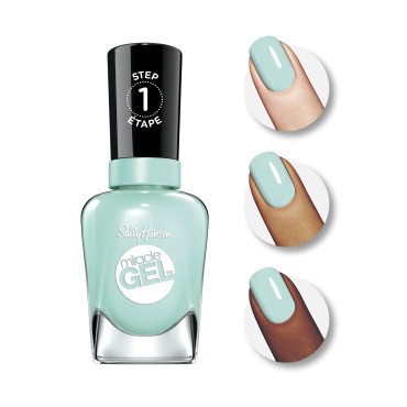 Sally Hansen Miracle Gel Nail Polish, Shade B Girl 699 (Packaging May Vary)