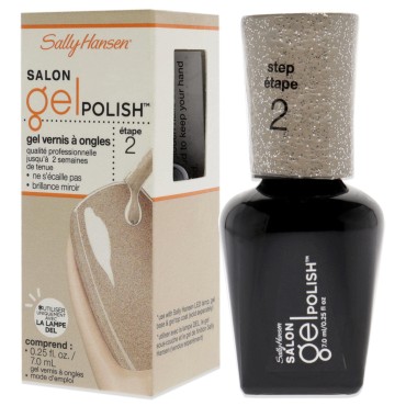 Sally Hansen Salon Gel Polish Nail Lacquer, Pearls, Please, 0.25 Fl Oz