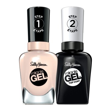 Sally Hansen Miracle Gel Nail Polish Lacquer, Birthday Suit, 1.0 Fl. Oz., Value Pack