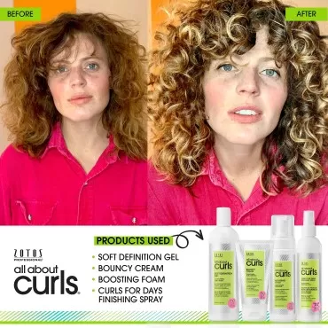 All About Curls Boosting Foam | Lightweight Defini...