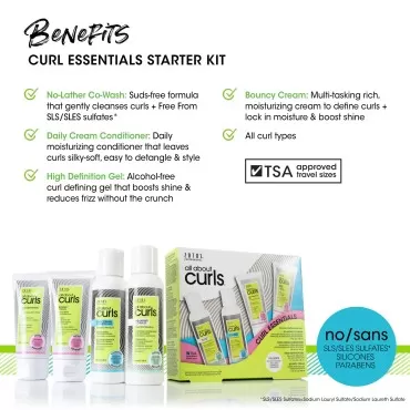 All About Curls Essential Moisture Starter Kit | 4...