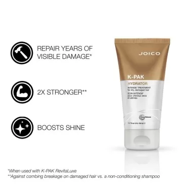 Joico K-Pak Hydrator Intense Treatment | For Dry, ...