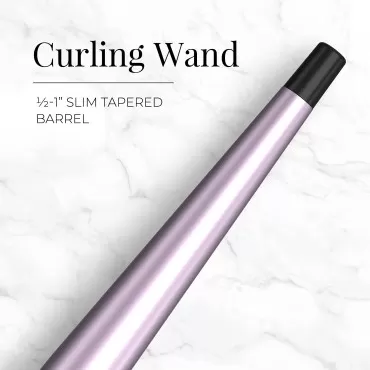 REMINGTON Curling Wand, ½-1” Slim Tapered Barrel, CI52W2TA