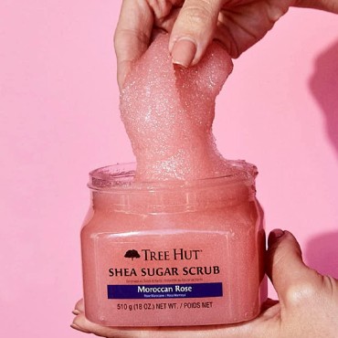 Tree Hut Shea Sugar Scrub Moroccan Rose ~ 18 oz...