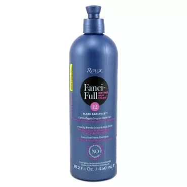 Roux Fanci-Full Rinse #12 Black Radiance 15.2 Ounce (449ml) (3 Pack)