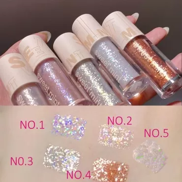 Aolailiya Liquid Loose Glitter Glue Eyeshadow Set,...