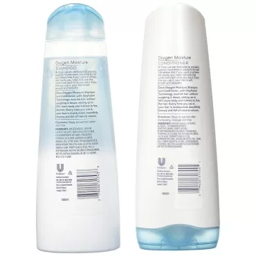 Dove Advanced Hair Series Oxygen Moisture 12 OZ Shampoo & 12 OZ Conditioner for Fine, Flat Hair.