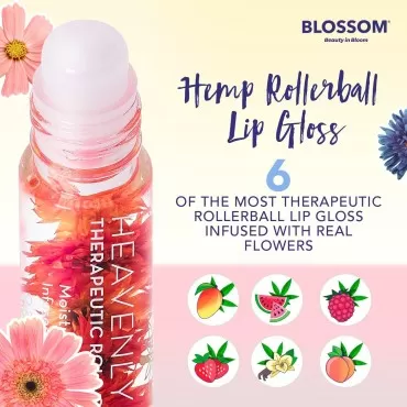 Blossom Scented Heavenly Hemp Therapeutic Roll on ...