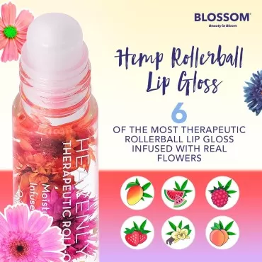 Blossom Scented Heavenly Hemp Therapeutic Roll on ...