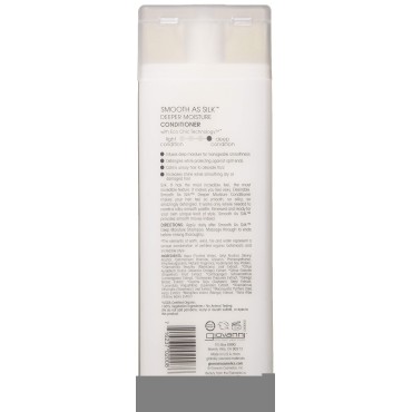 GIOVANNI COSMETICS - Eco Chic Smooth as Silk Shampoo & Conditioner, 8.5 Fluid Ounce/250 Milliliter - Deep Moisture for chemically processed hair