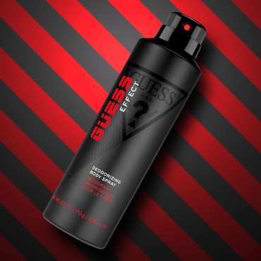 GUESS Effect Deodorizing Body Spray for Men, 6 Fl ...