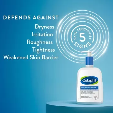 Cetaphil Face Wash, Daily Facial Cleanser for Sens...