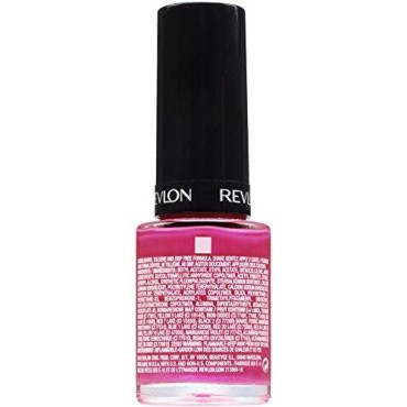 Revlon ColorStay Gel Envy Longwear Nail Polish, with Built-in Base Coat & Glossy Shine Finish, in Pink, 125 Vegas Baby, 0.4 oz
