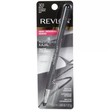 Revlon PhotoReady Kajal Eye Pencil, Matte Charcoal