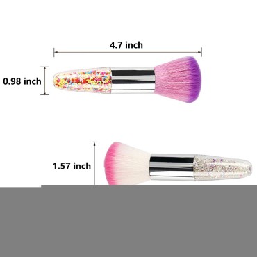 Beautifultracy 3 Pieces Nail Brushes Remove Dust P...