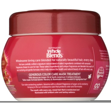 Garnier Whole Blends Color Care Mask with Argan Oi...