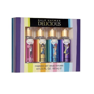 Gayle Hayman DELICIOUS 4 Piece Fragrance Mist Set ...