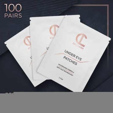 100 Pairs Under Eye Pads for Eyelash Extensions - ...