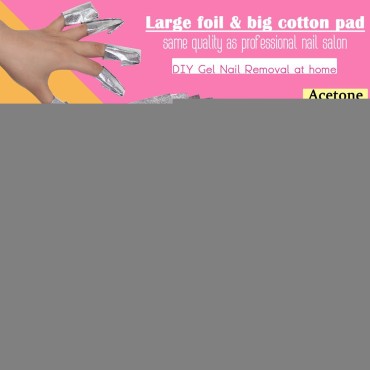 MIILYE Nail Polish Remover Foil Wraps for Acrylic/...