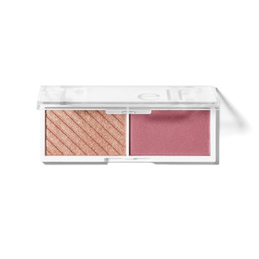 e.l.f. Cosmetics Bite-Size Face Duo, Highlighter, ...