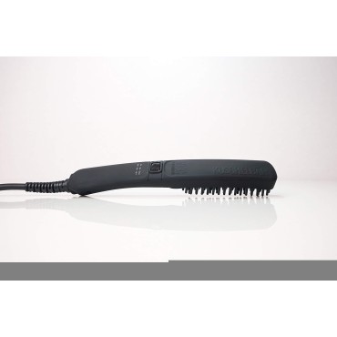 KUSCHELBÄR - Pro Beard Straightener For Men - Heated Brush Combs and Smooths Beards - 3 Heat Settings and XL Long Cord - For All Hair Types - By Parlor, previously MASC by Jeff Chastain