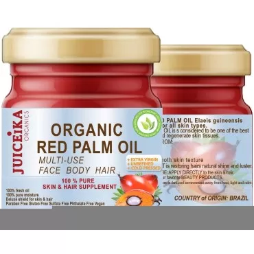 100% PURE ORGANIC RED PALM OIL Brazilian. EXTRA VI...