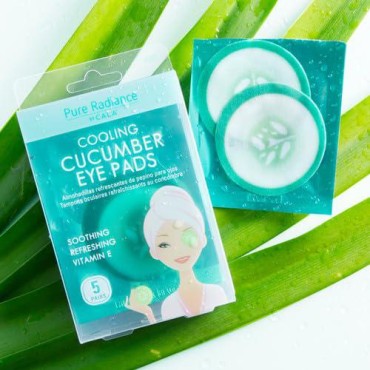 Cala Cooling cucumber eye pads 5 count, 5 Count...