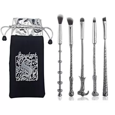 5 Piece Makeup Brushes ,For Harry Potter Fans Meta...