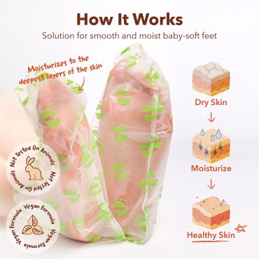 PUREDERM Exfoliating Foot Mask (3 Pack) - Regular ...