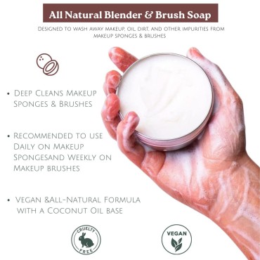 Cinema Secrets All Natural Vegan Brush & Blender S...