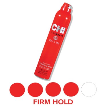 CHI 44 Iron Guard Style & Stay Firm Hold Protecting Hair Spray ,10 Oz