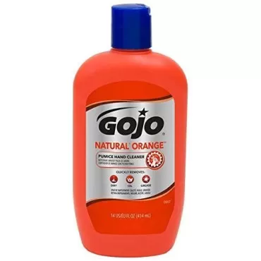 Gojo 957 Natural Orange Pumice Hand Cleaner - 14 oz. - 3 Pack